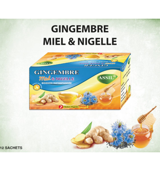 Infusion Gingembre Miel Nigelle – ASSIL 1
