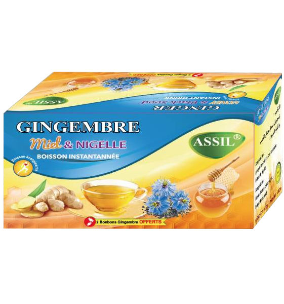 Infusion Gingembre Miel Nigelle – ASSIL